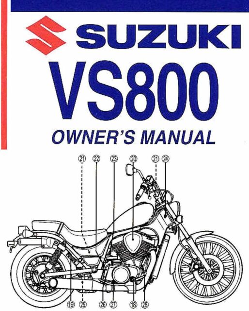 Suzuki Vs800 Owners Manual Eaglekeen 